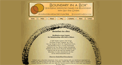 Desktop Screenshot of boundaryinabox.com