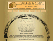 Tablet Screenshot of boundaryinabox.com